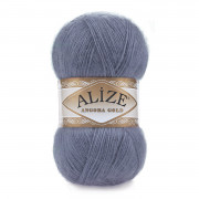 Пряжа Alize Angora Gold  203 джинс меланж