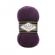 Пряжа Alize Superlana Klasik  111 фиолетовый
