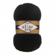 Пряжа Alize Angora Real 40  60 черный