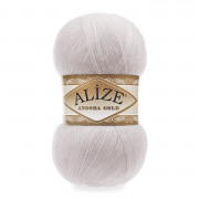 Пряжа Alize Angora Gold  168 св.серый