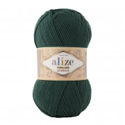 Пряжа Alize Cotton Gold Pratica  426 зеленый