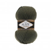 Lanagold 29 хаки Пряжа Alize Lanagold 29 хаки
