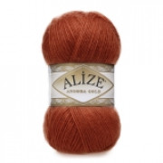 Пряжа Alize Angora Gold  36 терракот