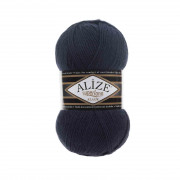Пряжа Alize Superlana Klasik  58 т.синий