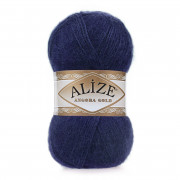 Пряжа Alize Angora Gold  58 т.синий