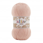 Bella 100 цв.161 пудра* Пряжа Alize Bella 100 цв.161 пудра*
