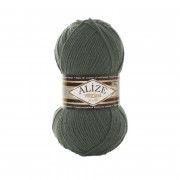 Пряжа Alize Superlana Klasik  469 дымчатая сосна