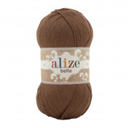 Bella 100 цв.493 шоколад* Пряжа Alize Bella 100 цв.493 шоколад*