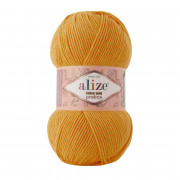 Пряжа Alize Cotton Gold Pratica  02 шафран