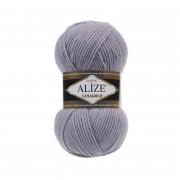 Lanagold 200 серый Пряжа Alize Lanagold 200 серый