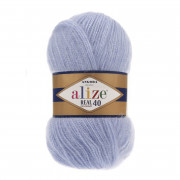 Пряжа Alize Angora Real 40  40 голубой