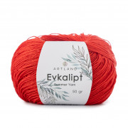 Пряжа Artland Evkalipt  14 красный