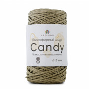 Пряжа Artland Candy полиэфирный шнур 3 мм  60 светлый хаки