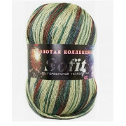 Пряжа Color City Sofit  968 камуфляж меланж