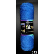 Пряжа Color City Yak Wool  312 яр.голубой