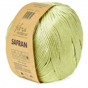 Safran 25-06 светлая фисташка Пряжа Fibra Natura Safran 25-06 светлая фисташка