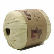 Raffia 116-02 светлый беж Пряжа Fibra Natura Raffia 116-02 светлый беж
