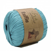 Raffia 116-09 бирюза Пряжа Fibra Natura Raffia 116-09 бирюза