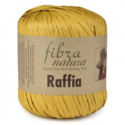 Raffia 116-31 горчица Пряжа Fibra Natura Raffia 116-31 горчица