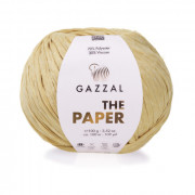 Пряжа Gazzal The Paper  3957 солома