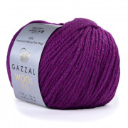 Wool 90 3684 лиловый Пряжа Gazzal Wool 90 3684 лиловый
