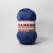 Пряжа Камтекс Бамбино  022 джинса