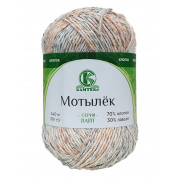 Пряжа Камтекс Мотылек  424 меланж 25