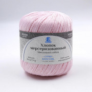 Пряжа Камтекс Хлопок мерсеризованный  293 розовый песок