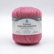 Пряжа Камтекс Хлопок мерсеризованный  088 брусника