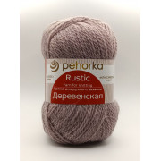 Пряжа Пехорка Деревенская  868 пудра