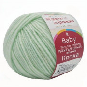 Пряжа Кроха Троицкая  1310 светлая мята