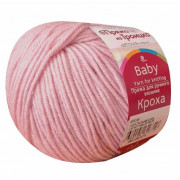 Пряжа Кроха Троицкая  1225 пыльная роза