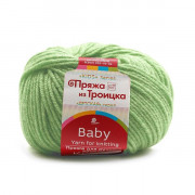 Пряжа Кроха Троицкая  193 светлый салат