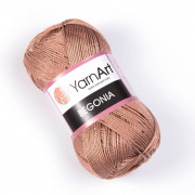 Begonia 0015 темный беж Пряжа YarnArt Begonia 0015 темный беж