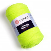 Пряжа YarnArt Ribbon  801 фосфор