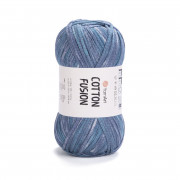 Пряжа YarnArt Cotton Fusion  3657 джинсовый