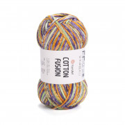 Пряжа YarnArt Cotton Fusion  3649 разноцветный