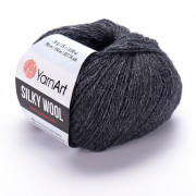 Пряжа YarnArt Silky Wool  335 графит