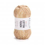 Пряжа YarnArt Cotton Fusion  3642 бежевый/персик