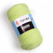 Пряжа YarnArt Ribbon  755 св. зеленый
