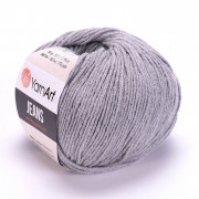 Jeans Jeans 46 серый Пряжа Yarnart Jeans Jeans 46 серый