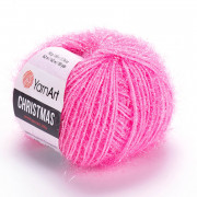 Пряжа YarnArt Christmas  08 розовый