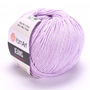 Jeans Jeans 19 светло-сиреневый Пряжа Yarnart Jeans Jeans 19 светло-сиреневый