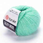 Пряжа YarnArt Silky Wool  340 весна