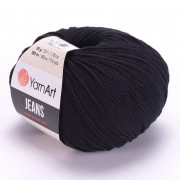 Jeans Jeans 53 чёрный Пряжа Yarnart Jeans Jeans 53 чёрный