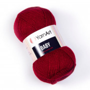 Baby 3024 темно-красный Пряжа YarnArt Baby 3024 темно-красный