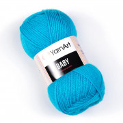 Baby 552 бирюза Пряжа YarnArt Baby 552 бирюза