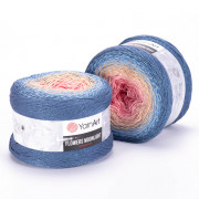 Flowers Moonlight 3262 джинс-розовый Пряжа YarnArt Flowers Moonlight 3262 джинс-розовый