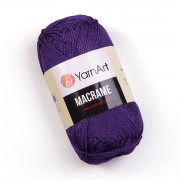 Macrame 167 ежевика Пряжа YarnArt Macrame 167 ежевика