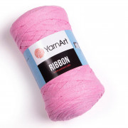 Пряжа YarnArt Ribbon  762 св. розовый